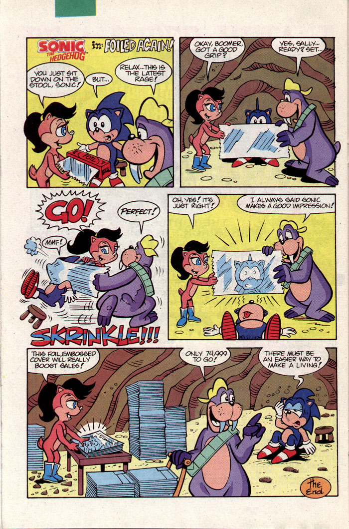 Sonic - Archie Adventure Series September 1993 Page 21